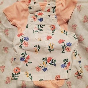 Baby Girl Carter's Overall Dress